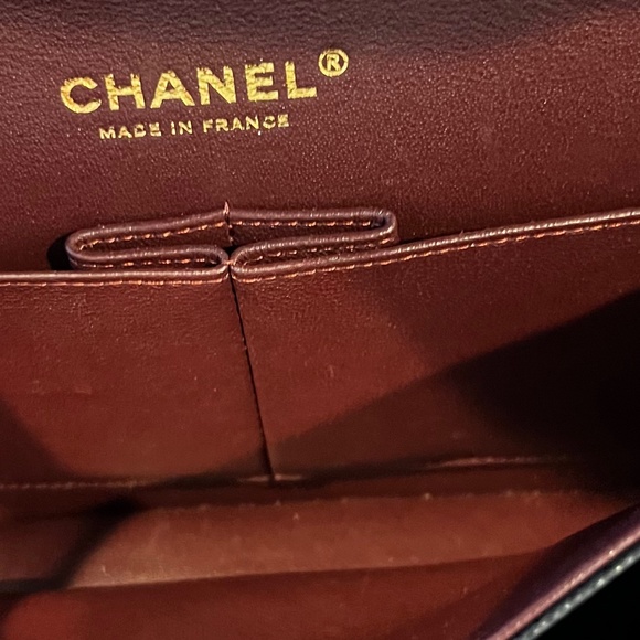 Chanel Classic Medium Flap Back Handbag in Black - Picture 6 of 15